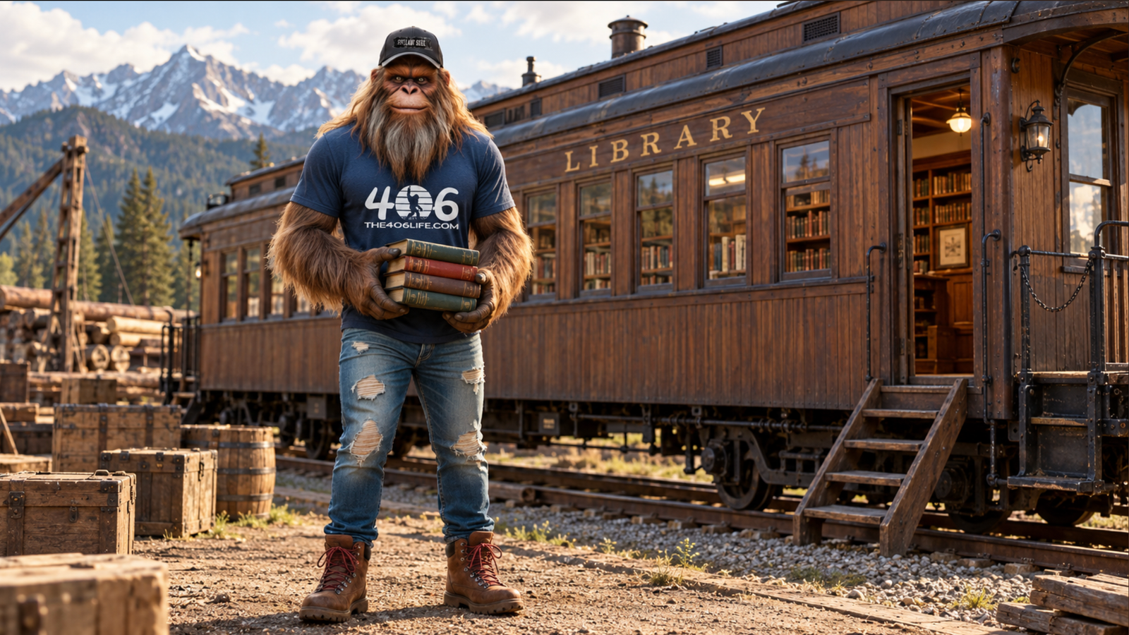 Montana’s Forgotten Library Train
